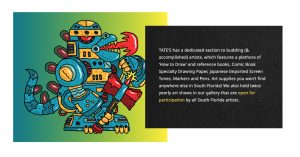 Using Custom Art to Refresh TATES brand image